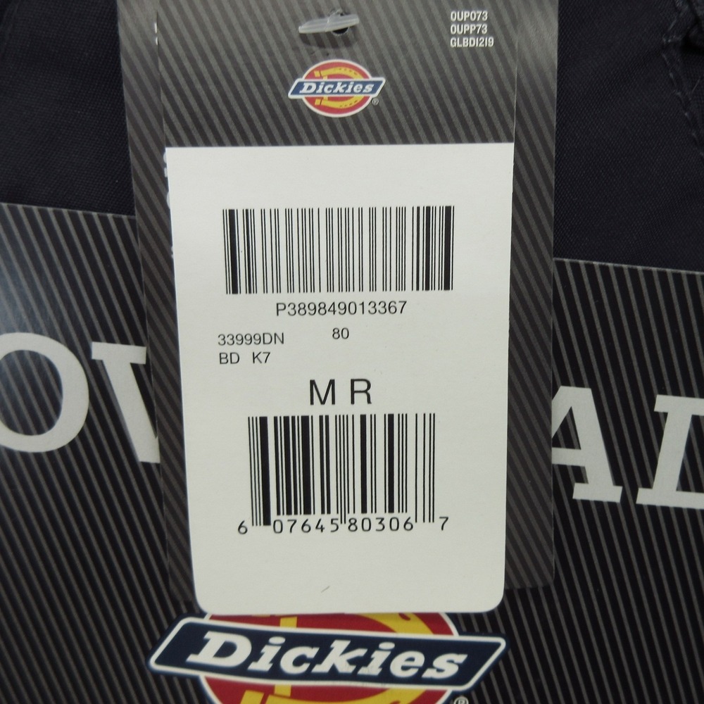 Dickies Coverall Mens Medium Navy Blue Short Sleeve Workwear Stain Release MR - Picture 7 of 8